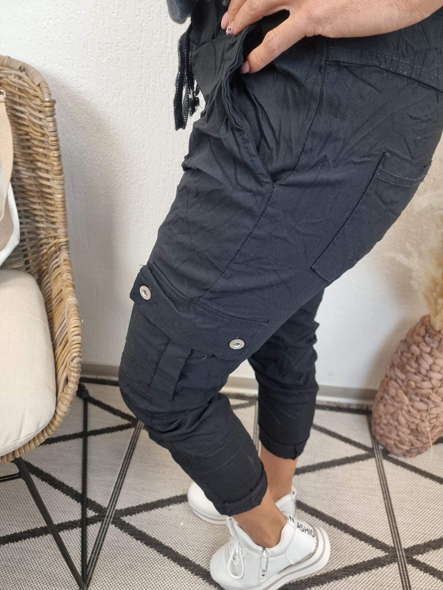 Cargo Jogpants schwarz