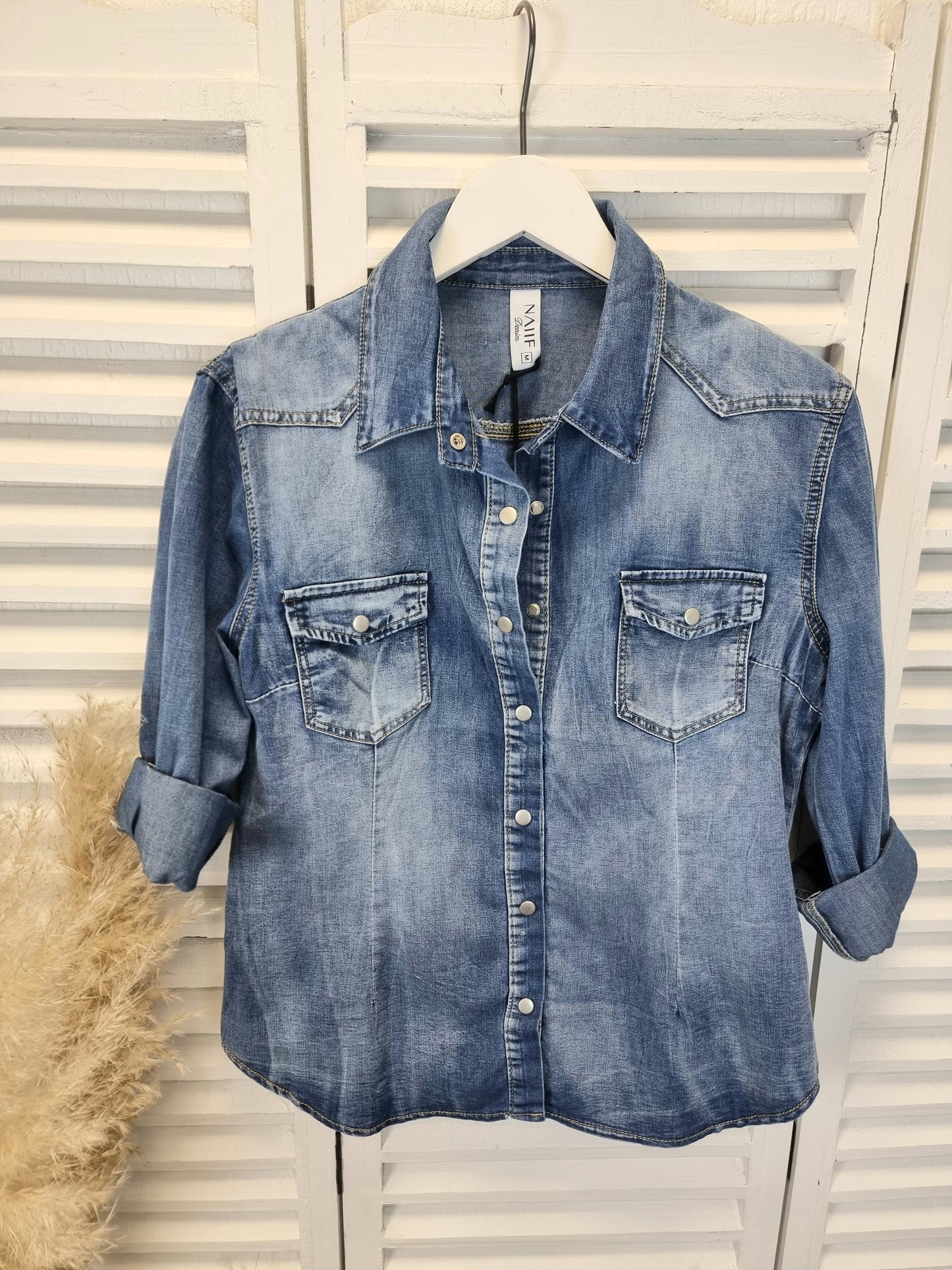 Basic Jeansbluse/Jacke NAIIF nur noch S verfügbar