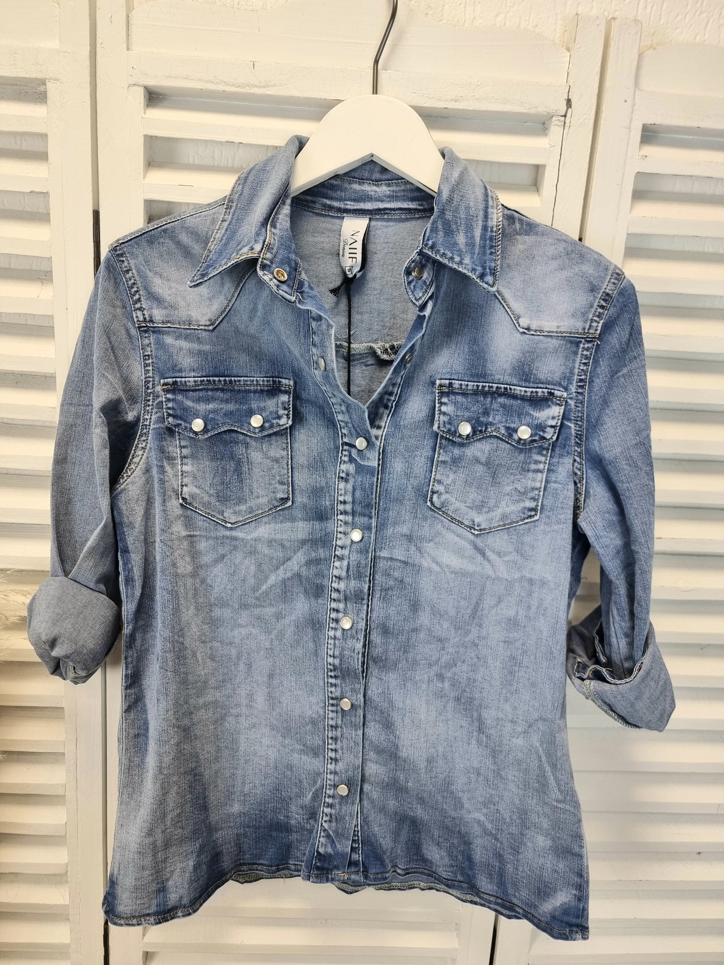 Basic Jeansbluse/Jacke NAIIF nur noch S verfügbar