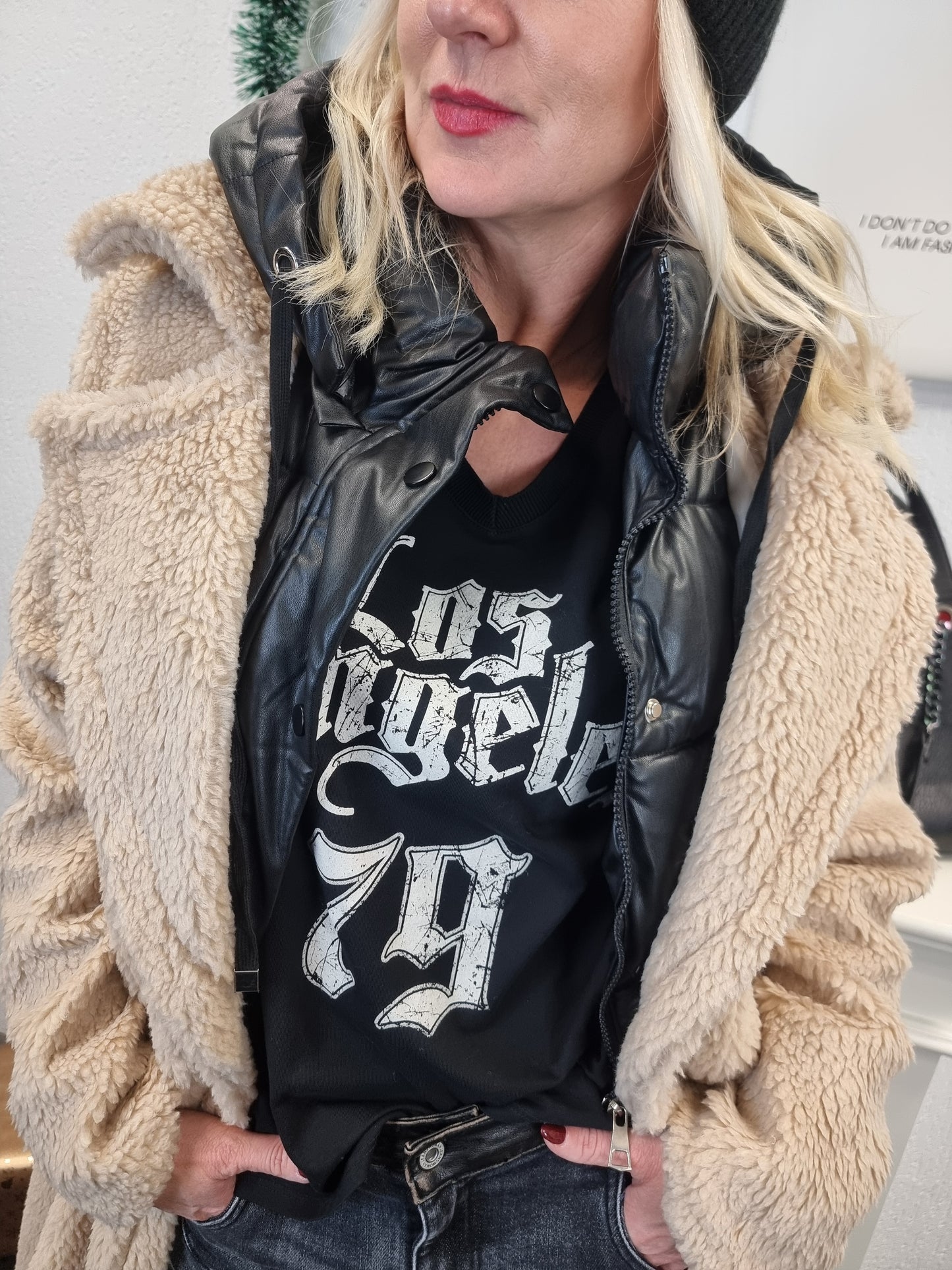 Langarmshirt in verschiedenen Farben "Los Angeles"