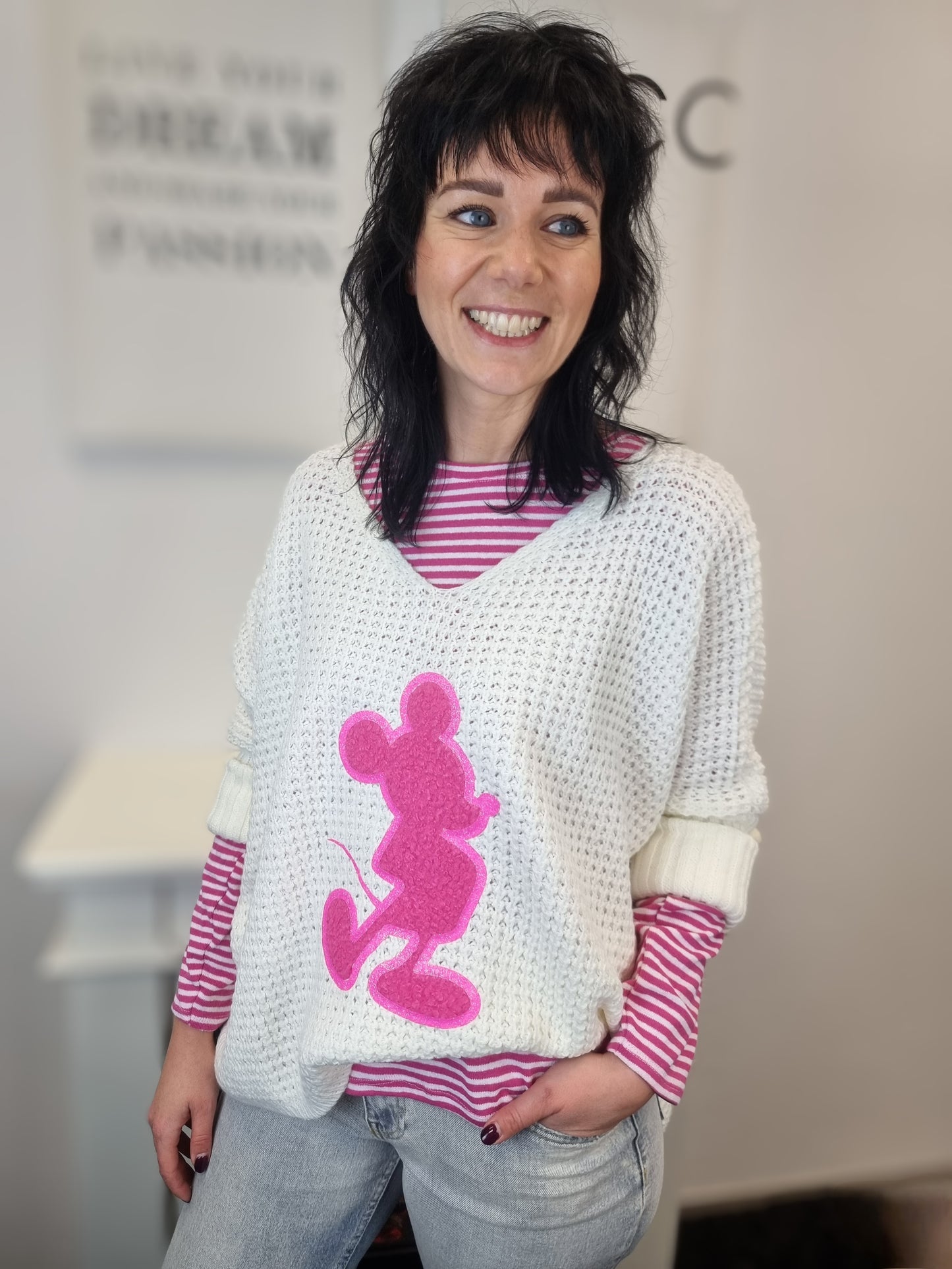 Streifen-Shirt Baumwolle in verschiedenen Farben