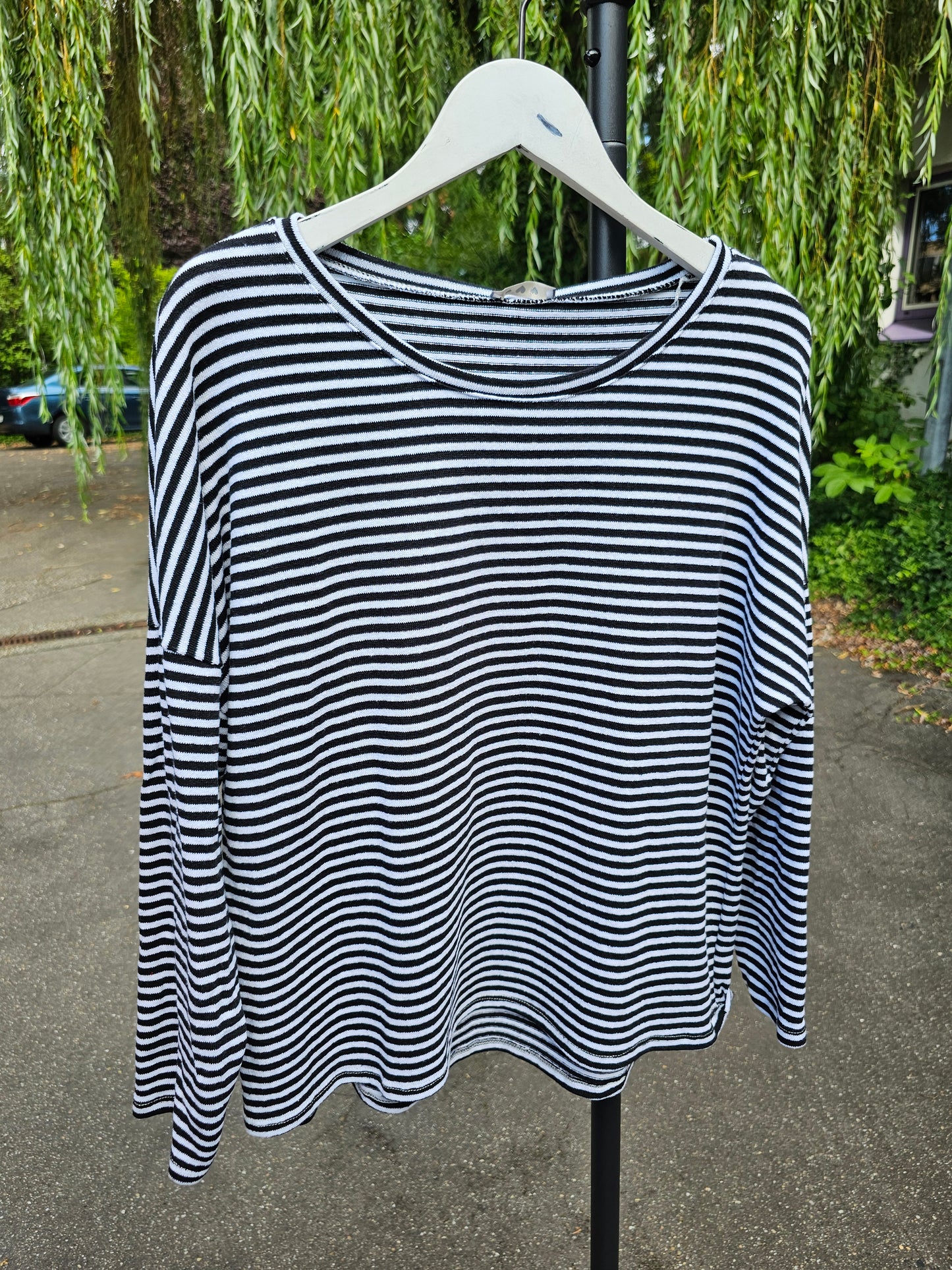 Gestreifter Pullover
