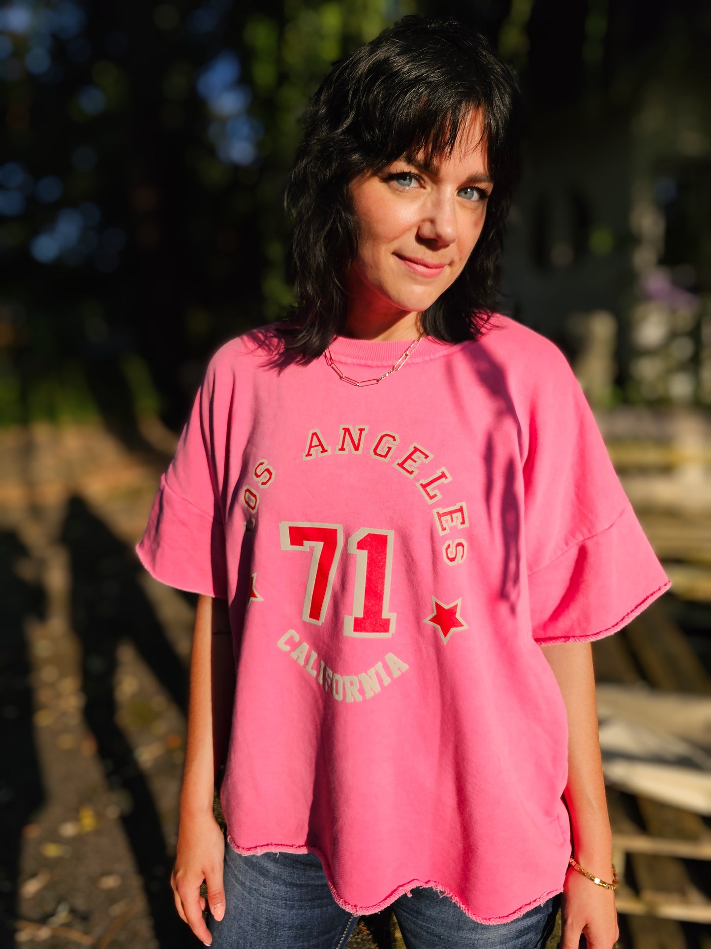 Pullover Pink Rot
