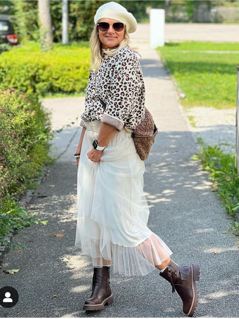 Weicher Chiffon Tüllrock in vielen Farben