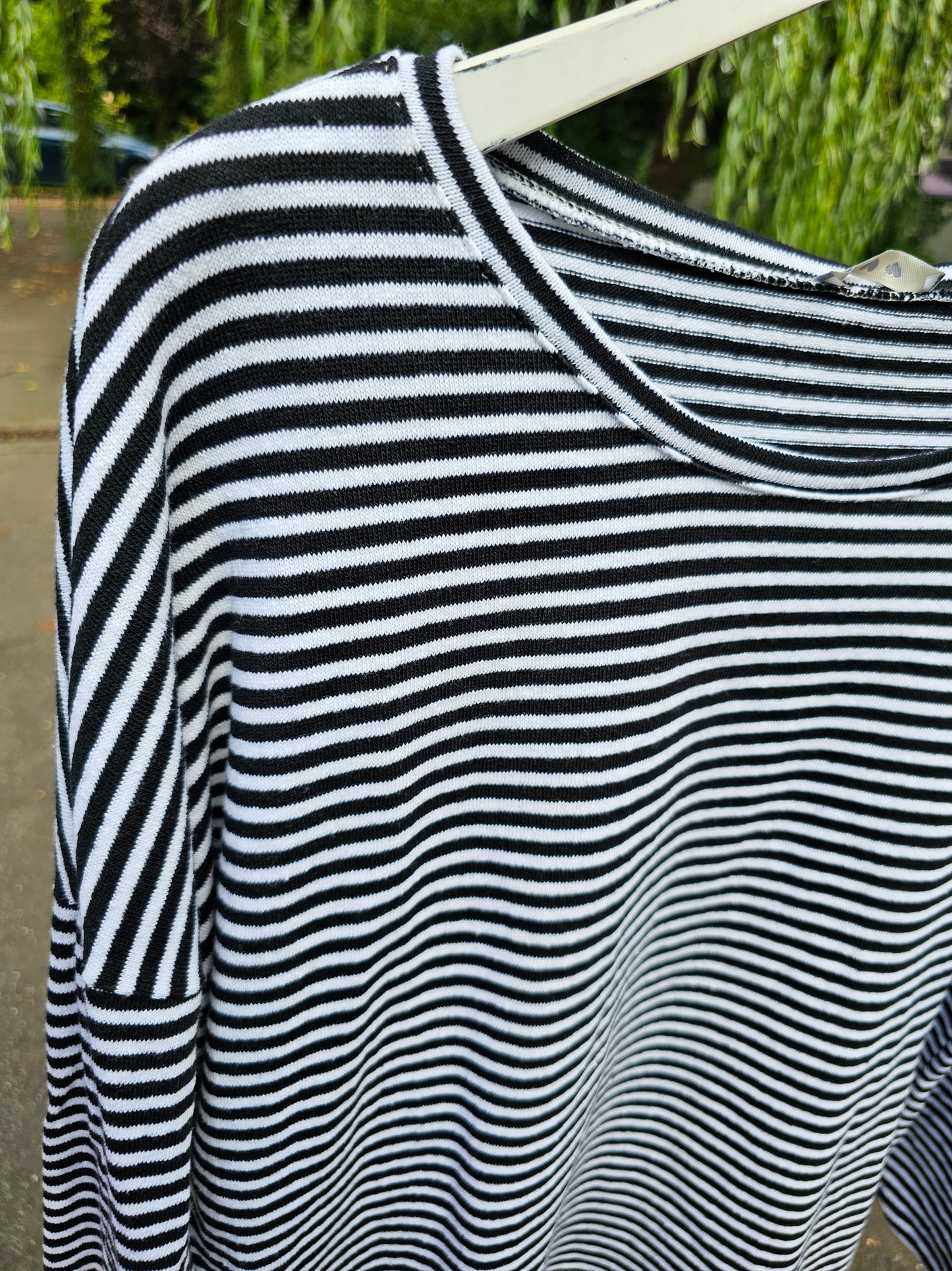 Streifen-Shirt Baumwolle in verschiedenen Farben