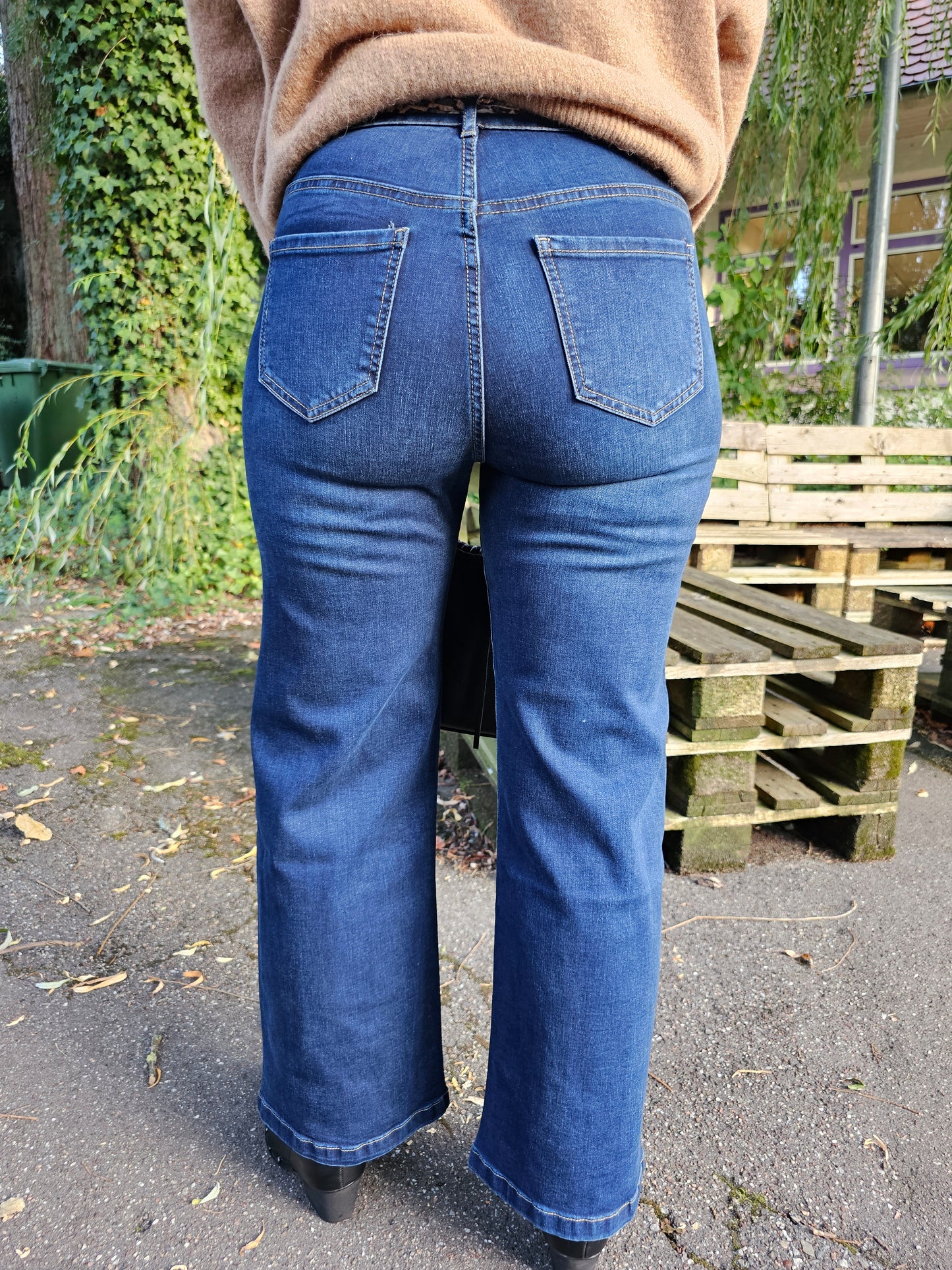 Jeans wide leg Leogürtel von Zac&Zoe nur noch XXL vorrätig