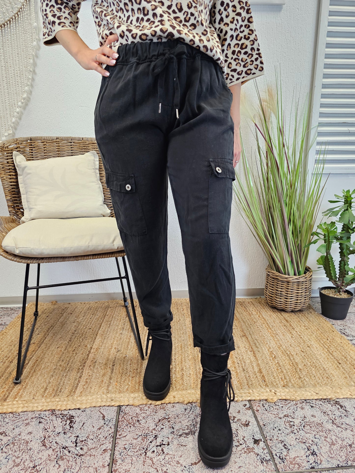Weiche Cargo Jogpants in verschiedenen Farben
