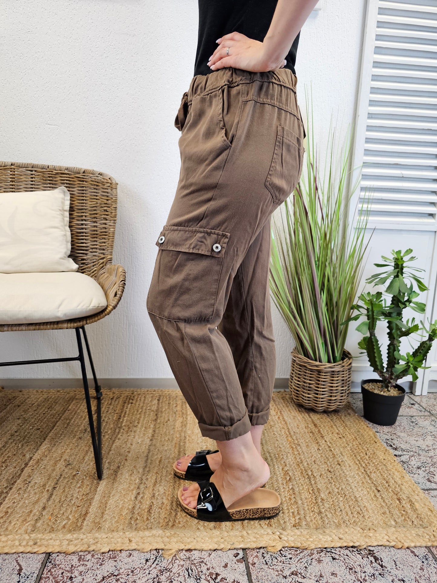 Weiche Cargo Jogpants in verschiedenen Farben