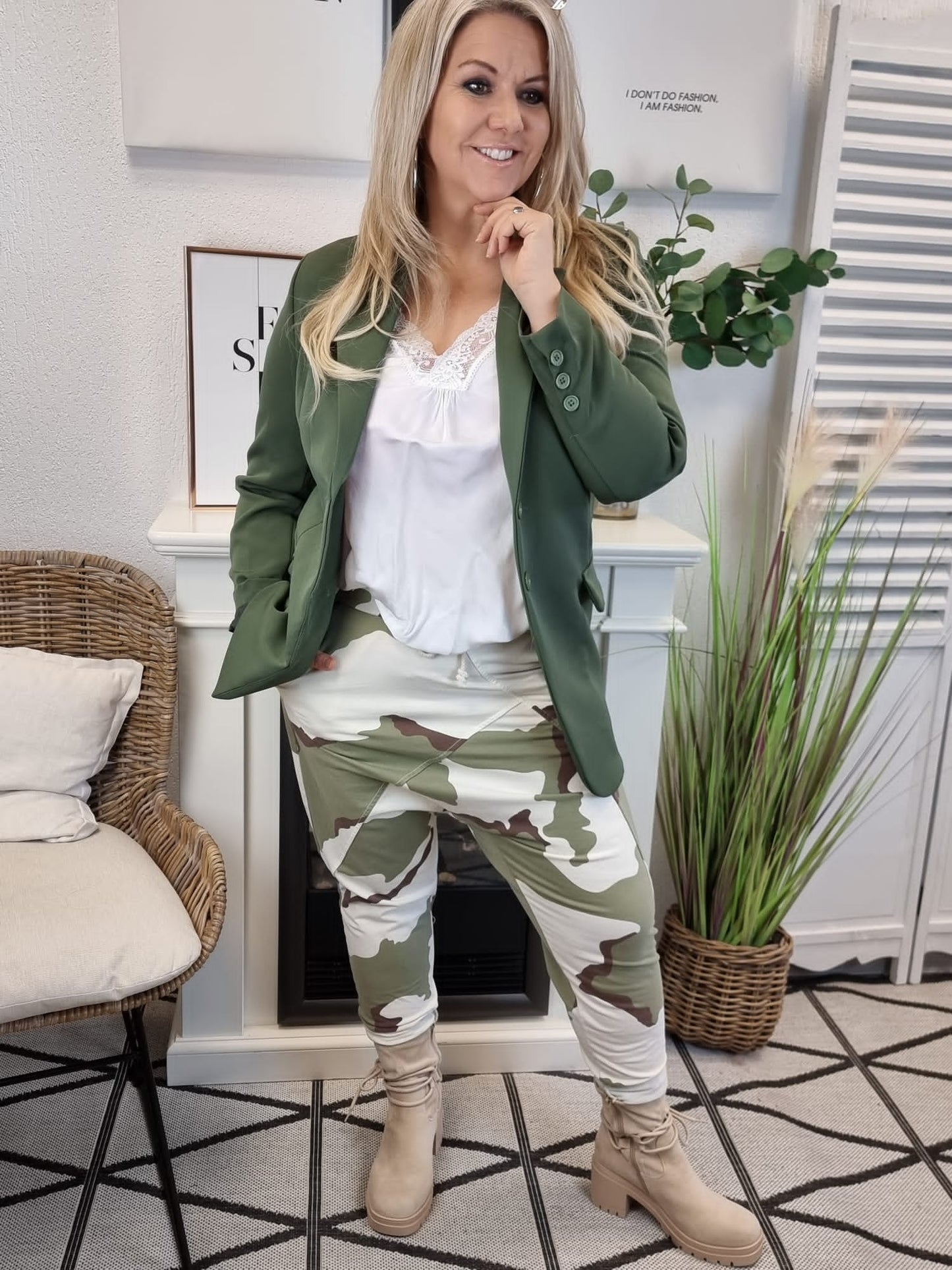 Baggy Jogpants WIYA in Camouflage One Size