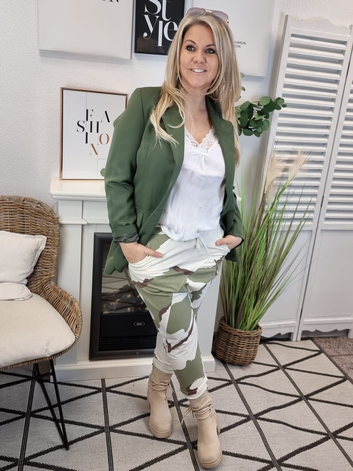 Baggy Jogpants WIYA in Camouflage One Size