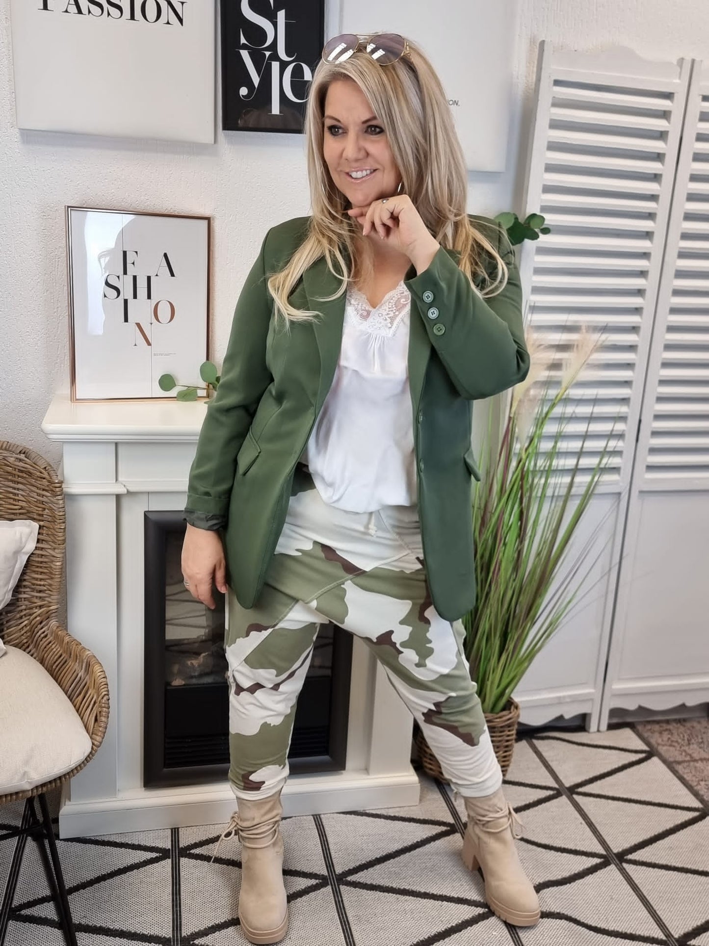 Baggy Jogpants WIYA in Camouflage One Size
