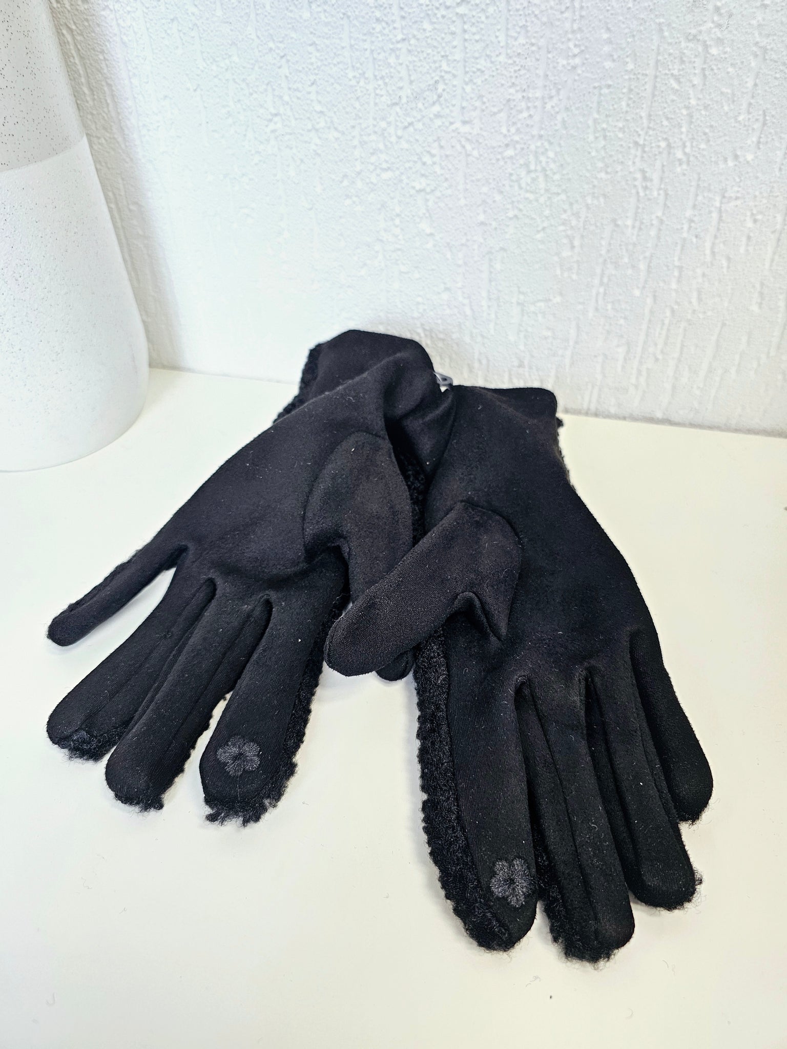 Handschuhe mit Teddyfell in verschiedenen Farben