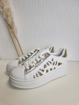 Weiße on sale plateau sneaker