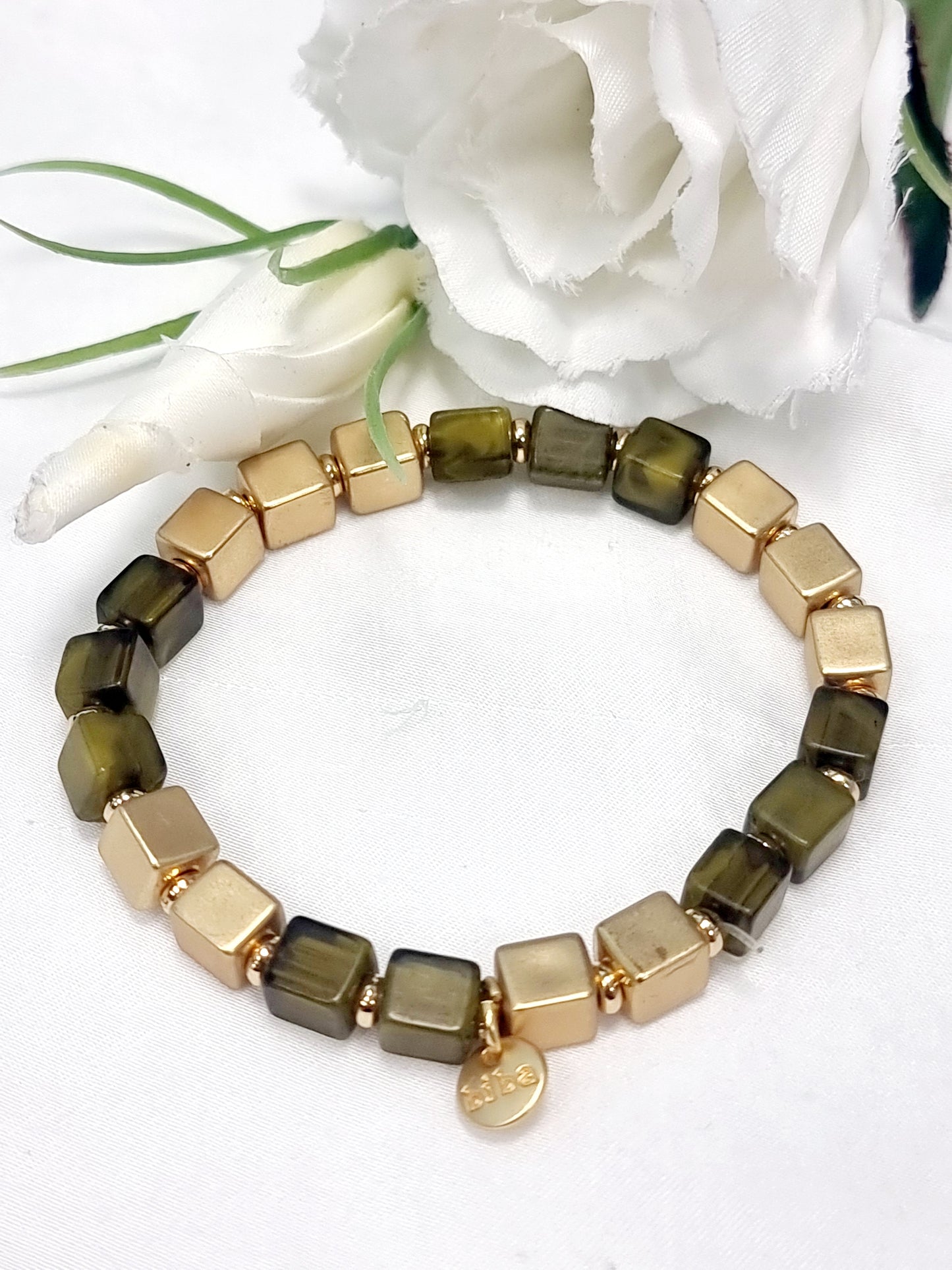 Armband Biba -  Würfel in verschiedenen Farben