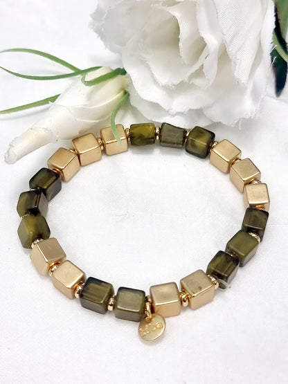 Armband Biba -  Würfel in verschiedenen Farben