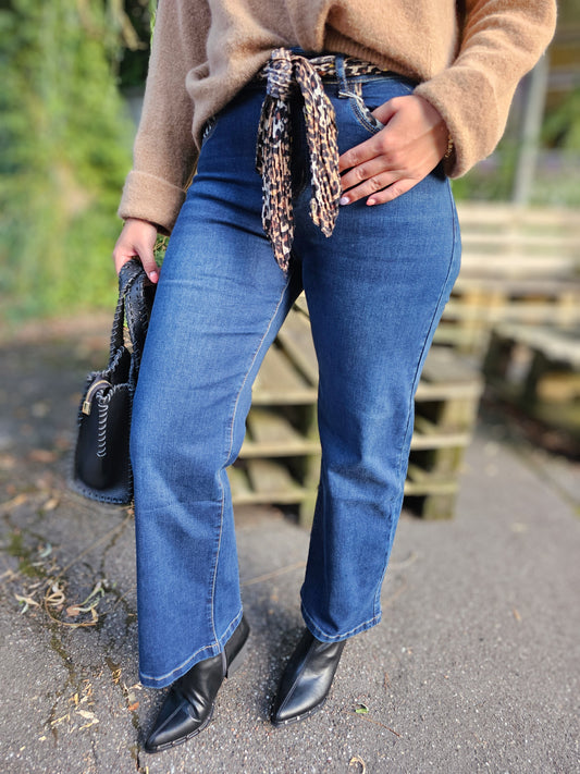 Jeans wide leg Leogürtel von Zac&Zoe nur noch XXL vorrätig