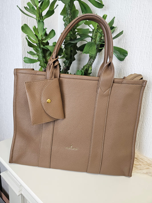 Shopper Tasche Taupe