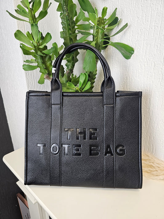 Shopper Tasche Totebag Schwarz