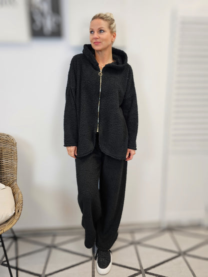 Teddyfleece-Zweiteiler Jacke und Hose