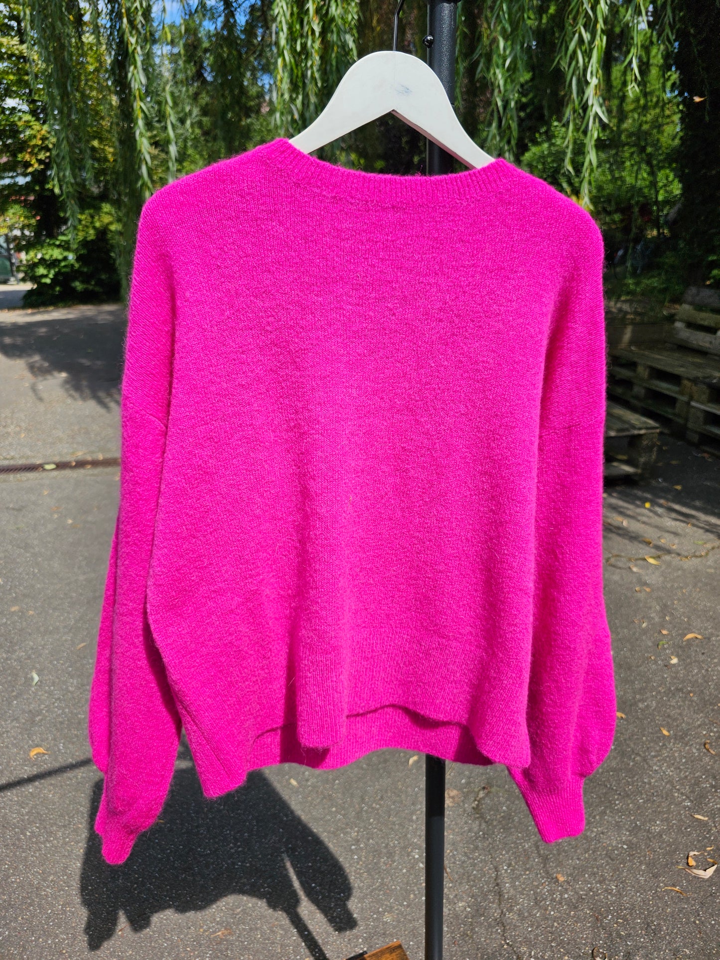 Kuscheliger Pullover Alpakawolle in verschiedenen Farben WASABI