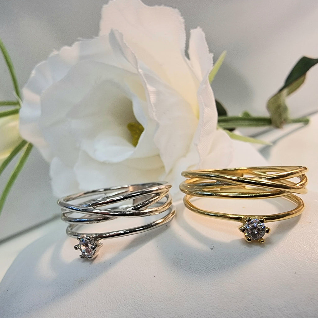 WRAPPED Ring 925 Silber