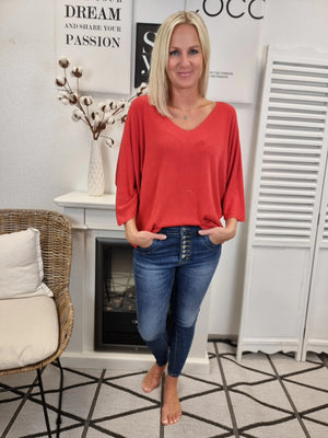 Leichter weicher Pulli in vielen Farben - Onesize -