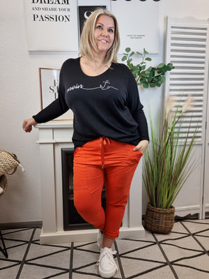Shirt "Moin" in verschiedenen Farben kuschelig weich