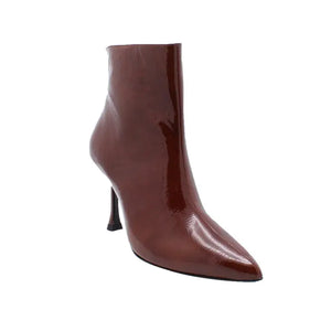 Edle Stiefelette in Fukushima Braun - Leder -
